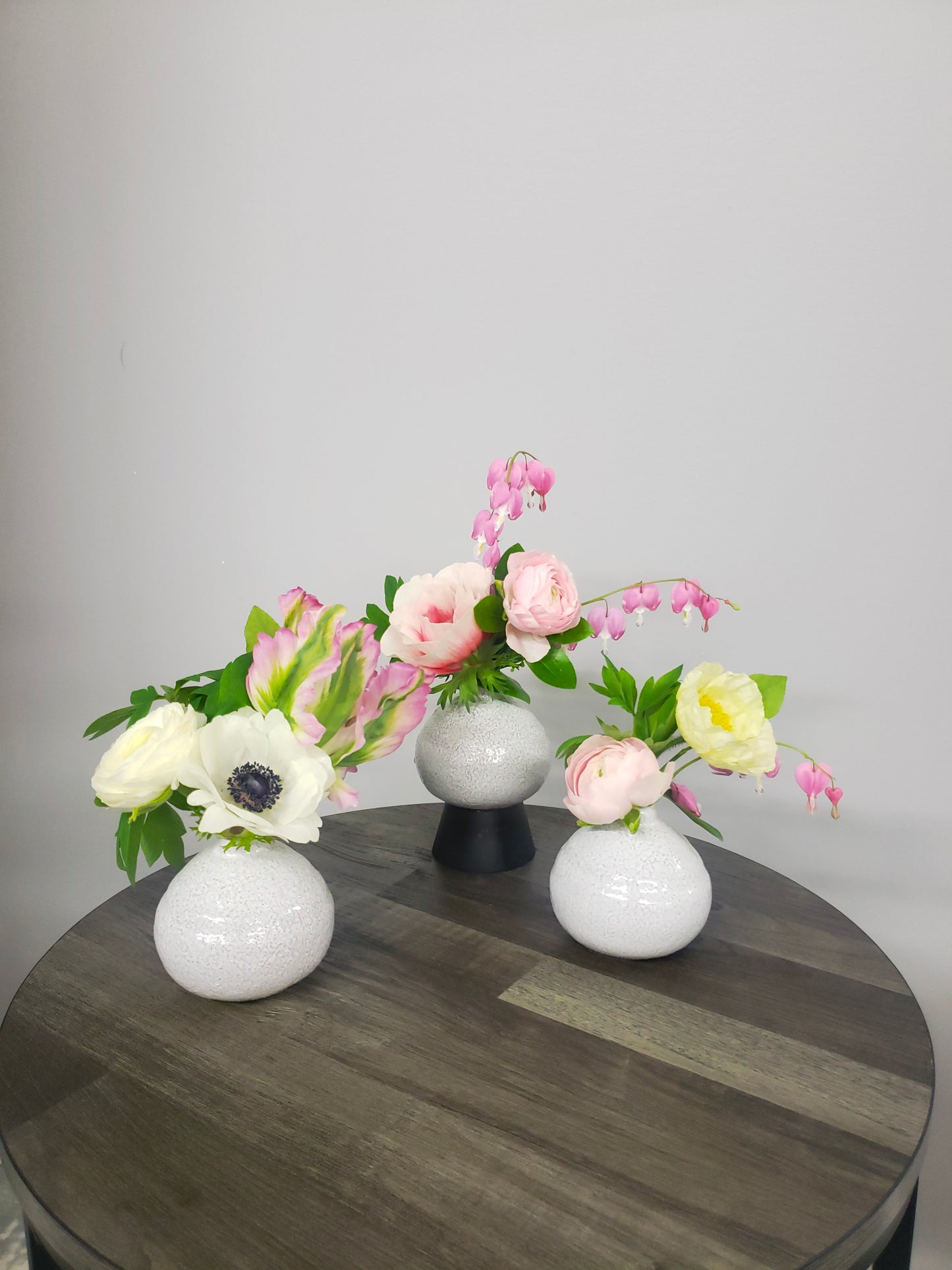 Ceramic Bud Vase Trio
