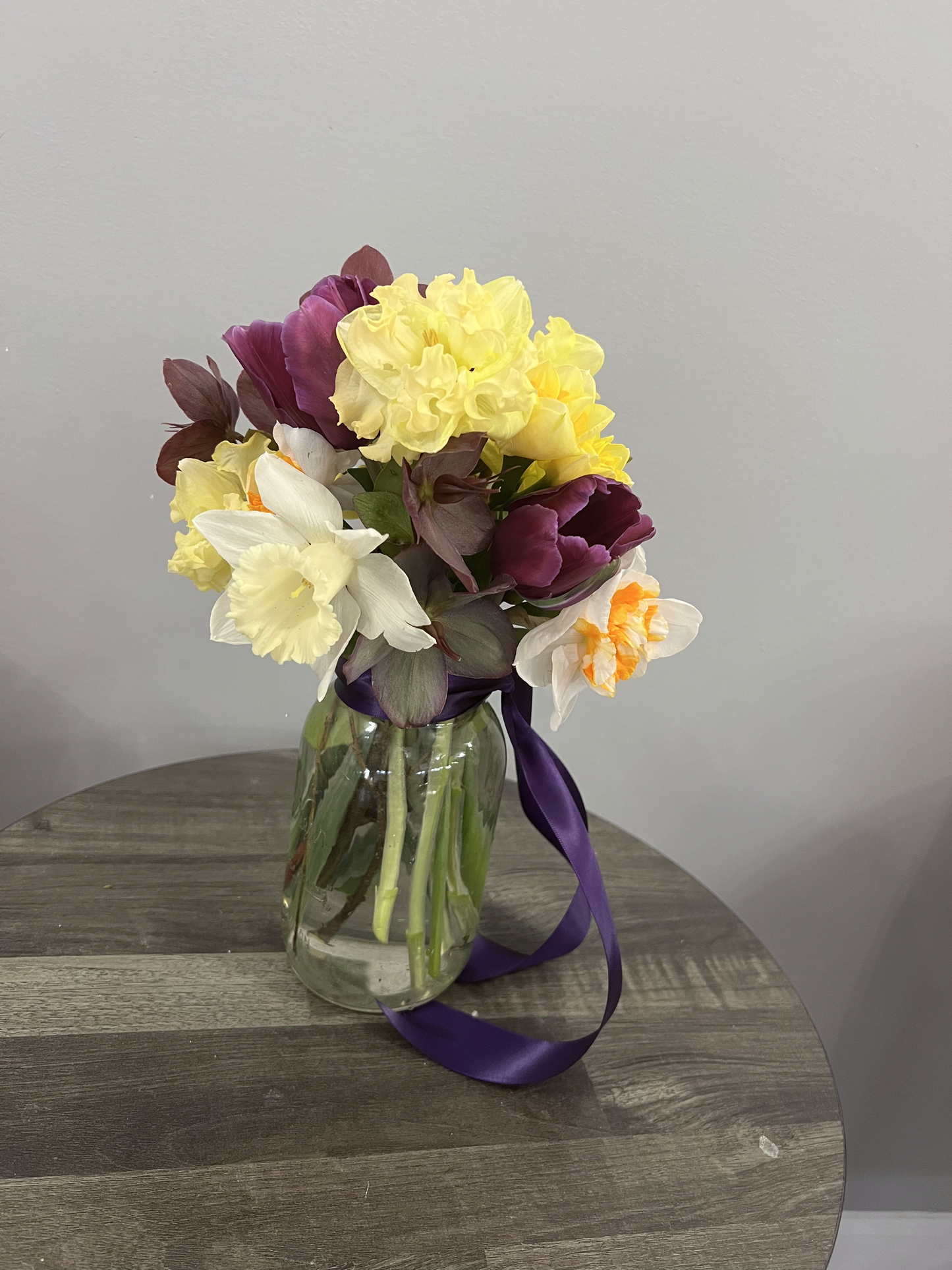 Seasonal Flowers for Delivery - Mason Jar