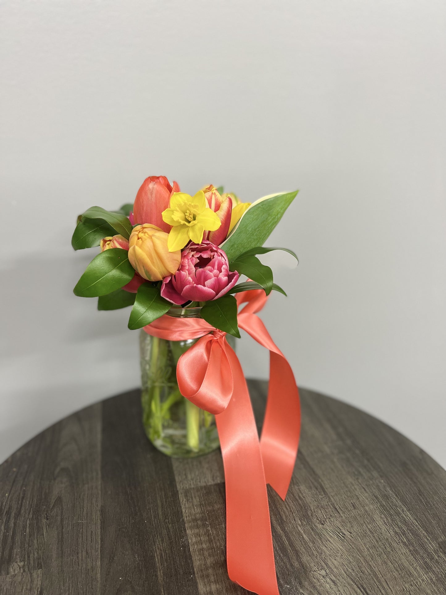 Seasonal Flowers for Delivery - Mason Jar
