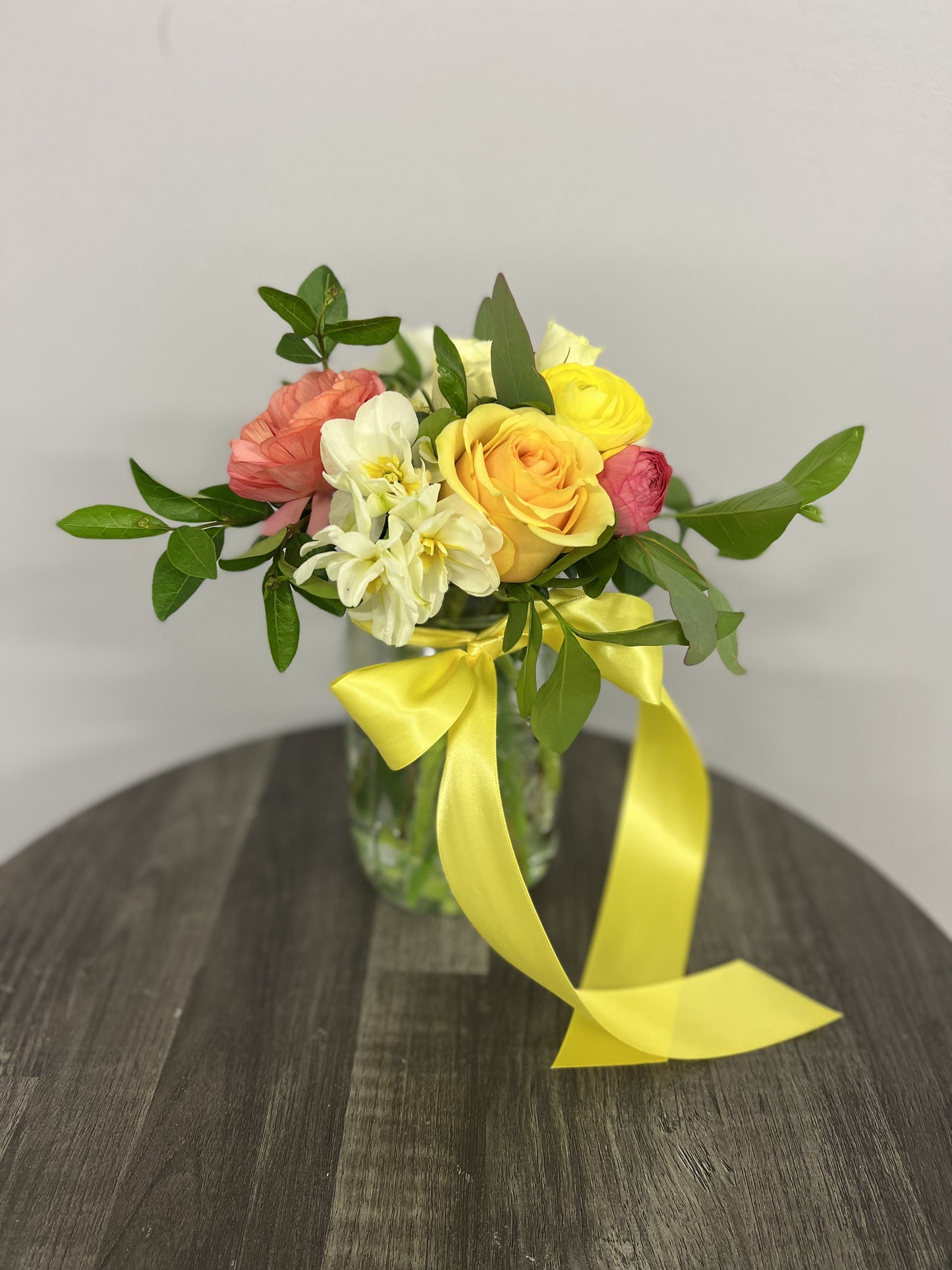 Seasonal Flowers for Delivery - Mason Jar