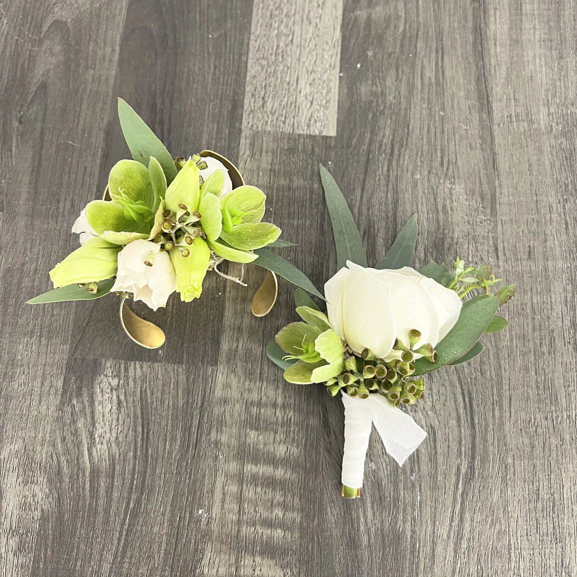 Special Occasion Corsage/Boutonniere Combo Sweet Blossoms LLC
