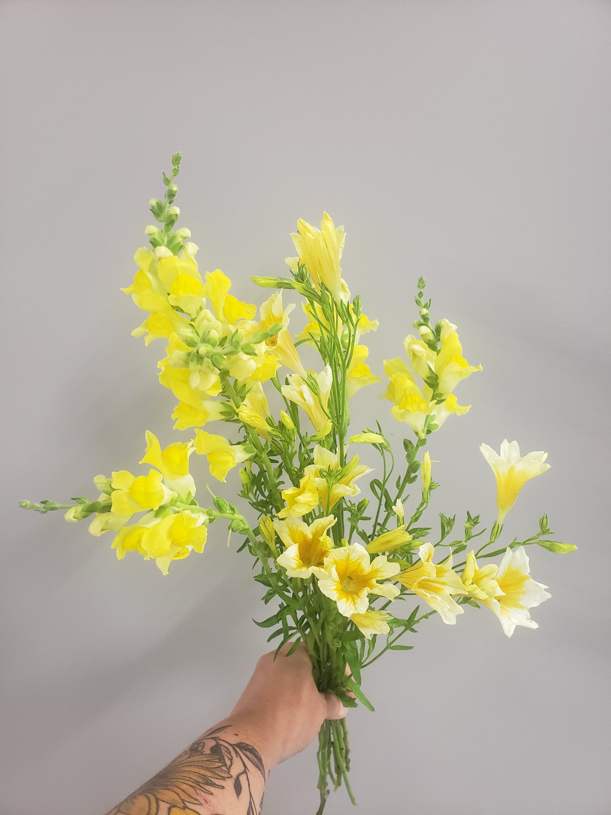 Bucket of 40-50 Mixed Flower Stems (for DIY designs) Sweet Blossoms LLC