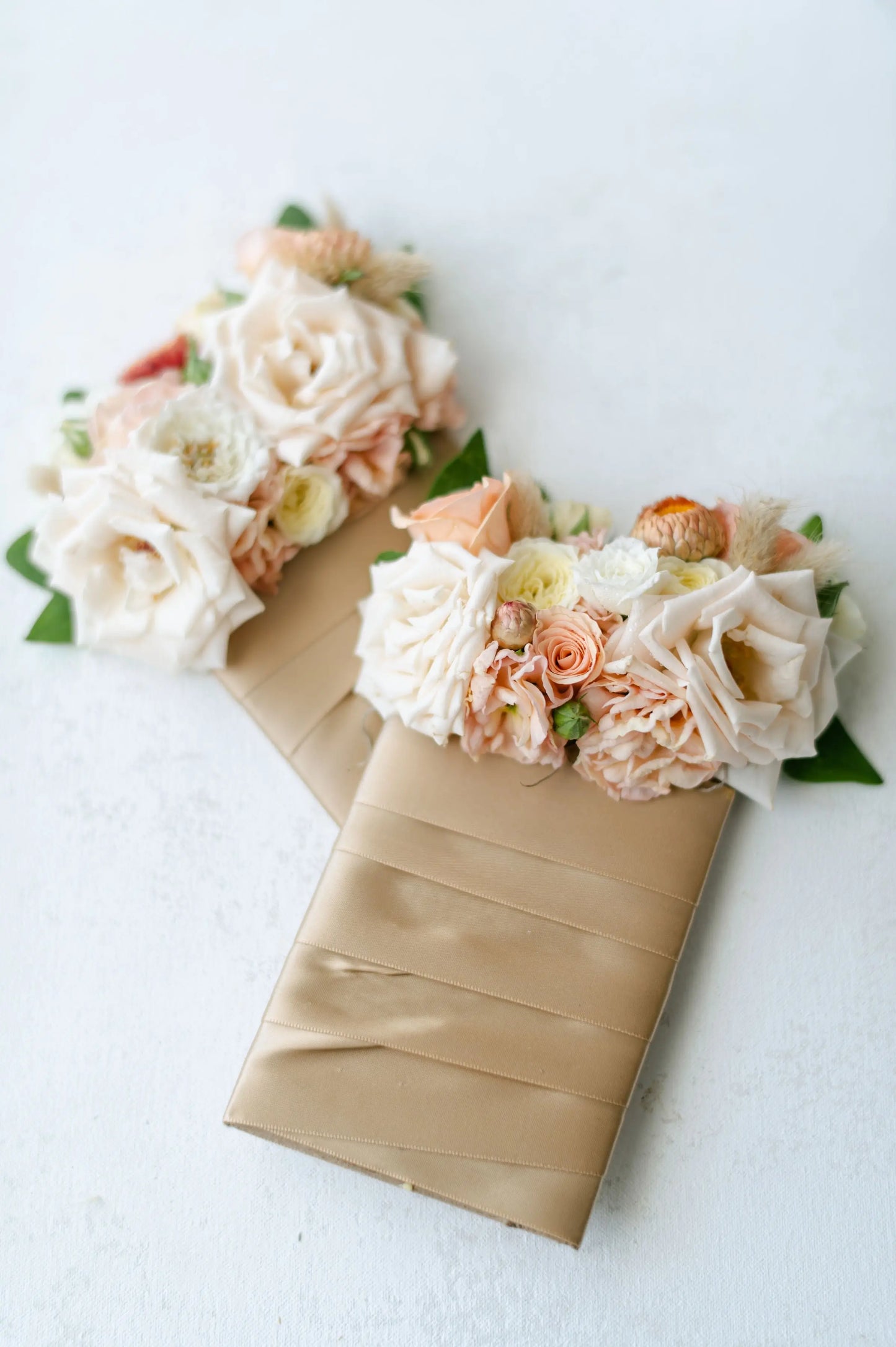 Special Occasion Floral Pocket Square Sweet Blossoms LLC