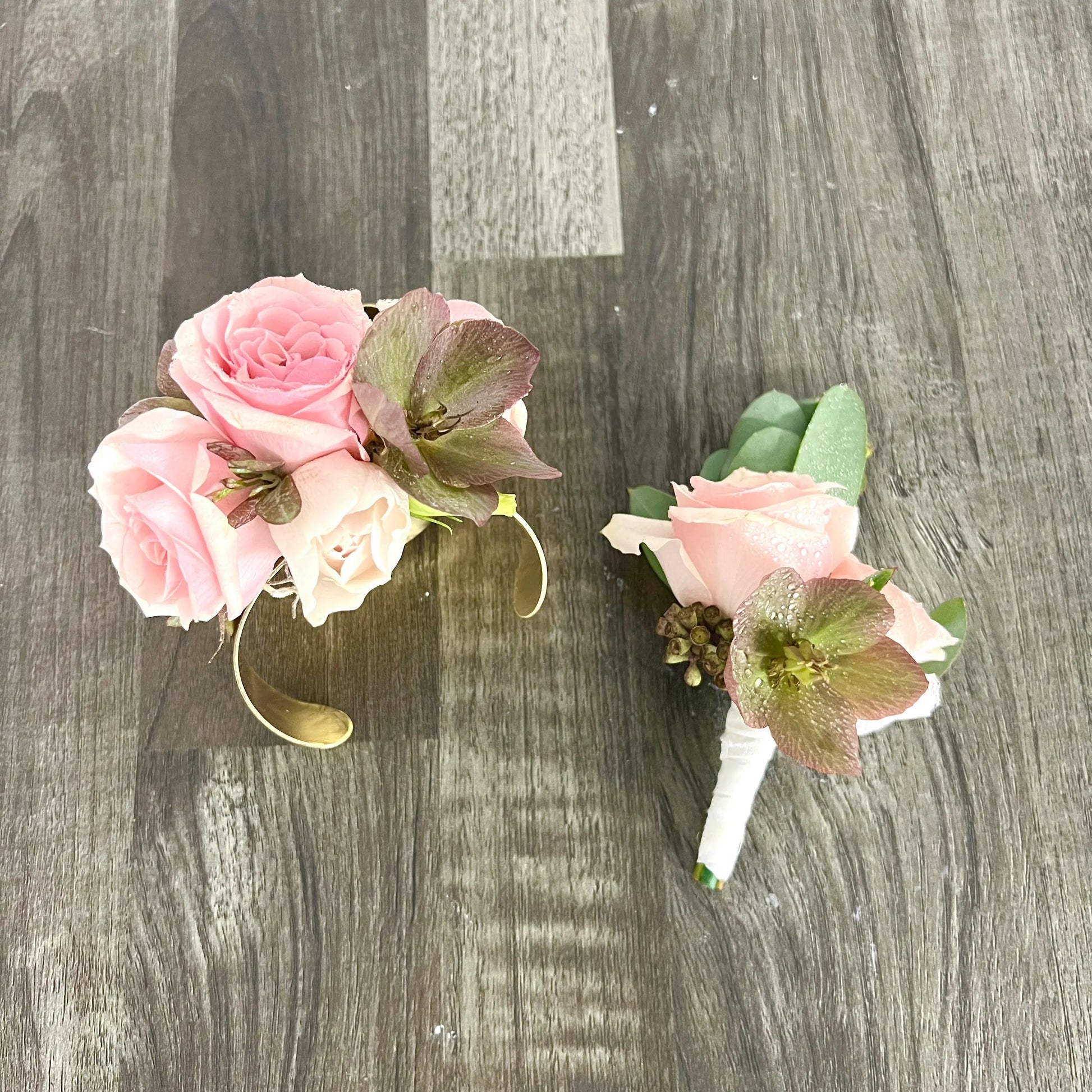Special Occasion Corsage/Boutonniere Combo Sweet Blossoms LLC