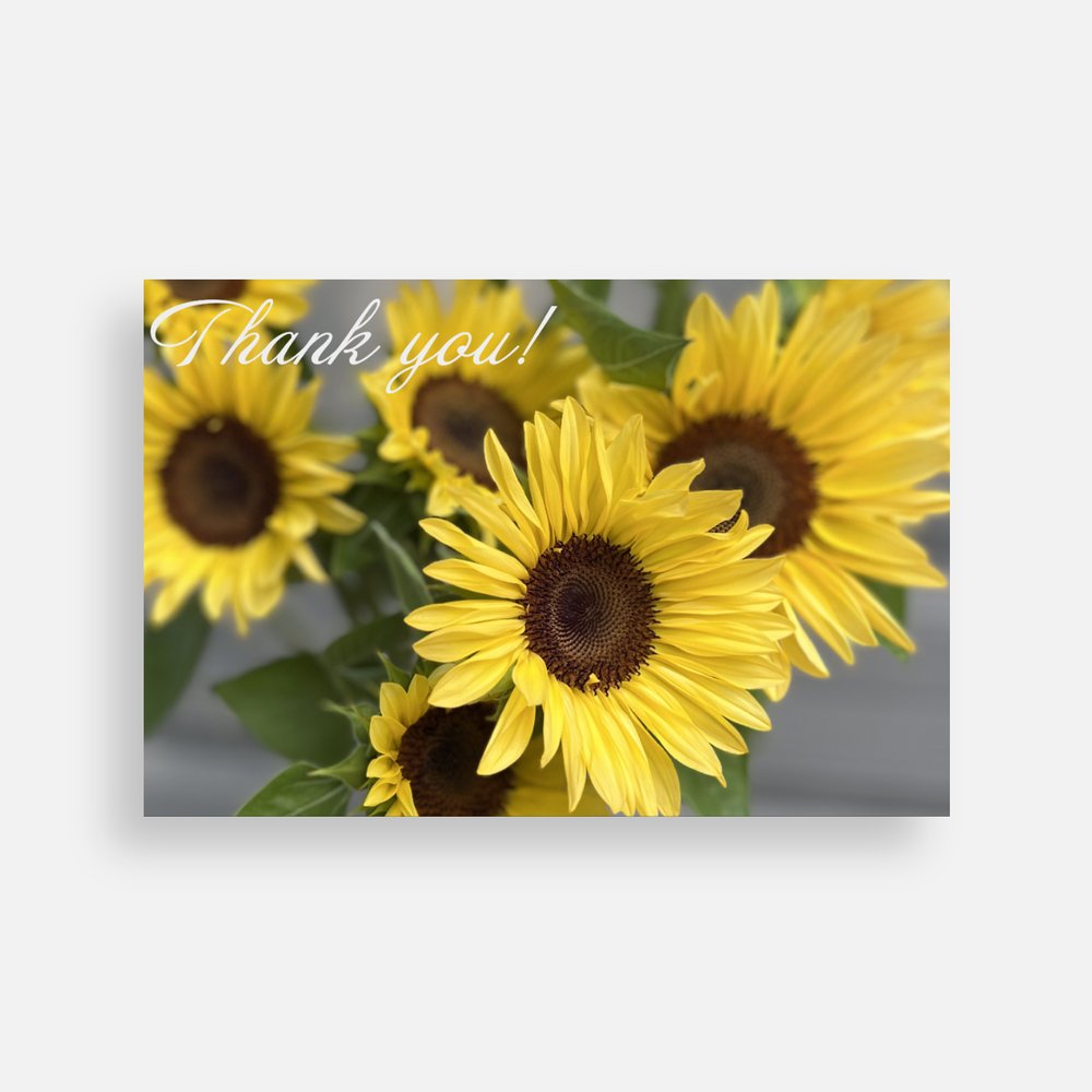 Thank You Note Cards Sweet Blossoms LLC