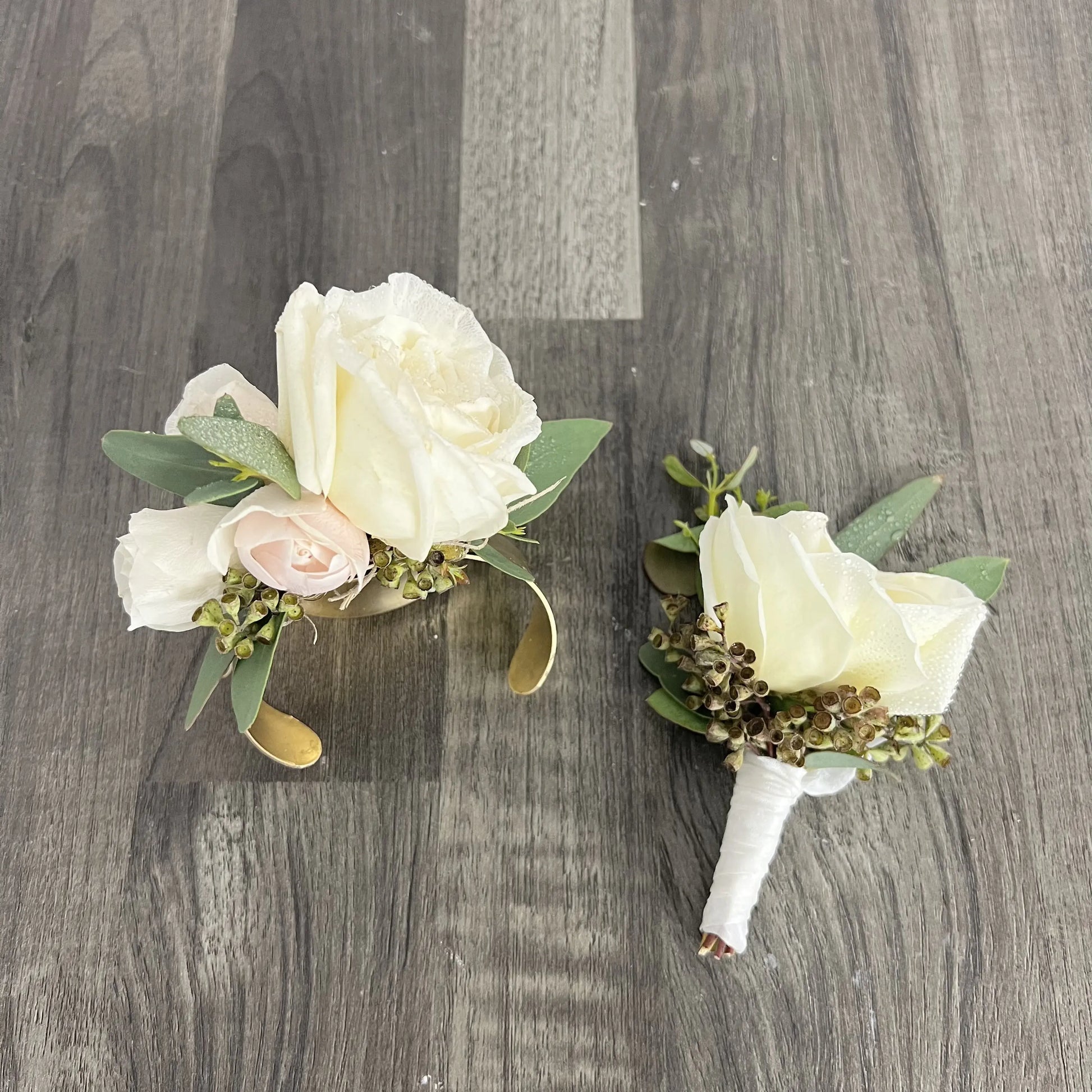 Special Occasion Corsage/Boutonniere Combo Sweet Blossoms LLC